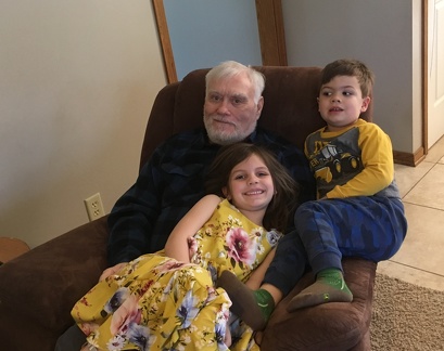 Relaxing with Grandpa1